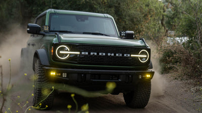Baja Designs 2021+ Ford Bronco (Steel Bumper) S2 SAE "Pro" Fog Pocket Light Kit