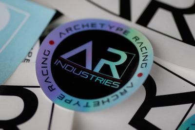 ARCHETYPE RACING Round & Die Cut Stickers